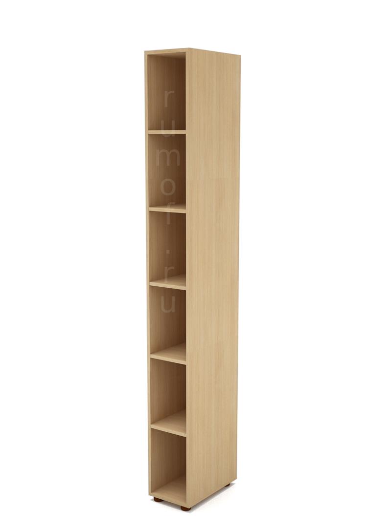 РЕМО Шкаф открытый узкий 25x42x218
